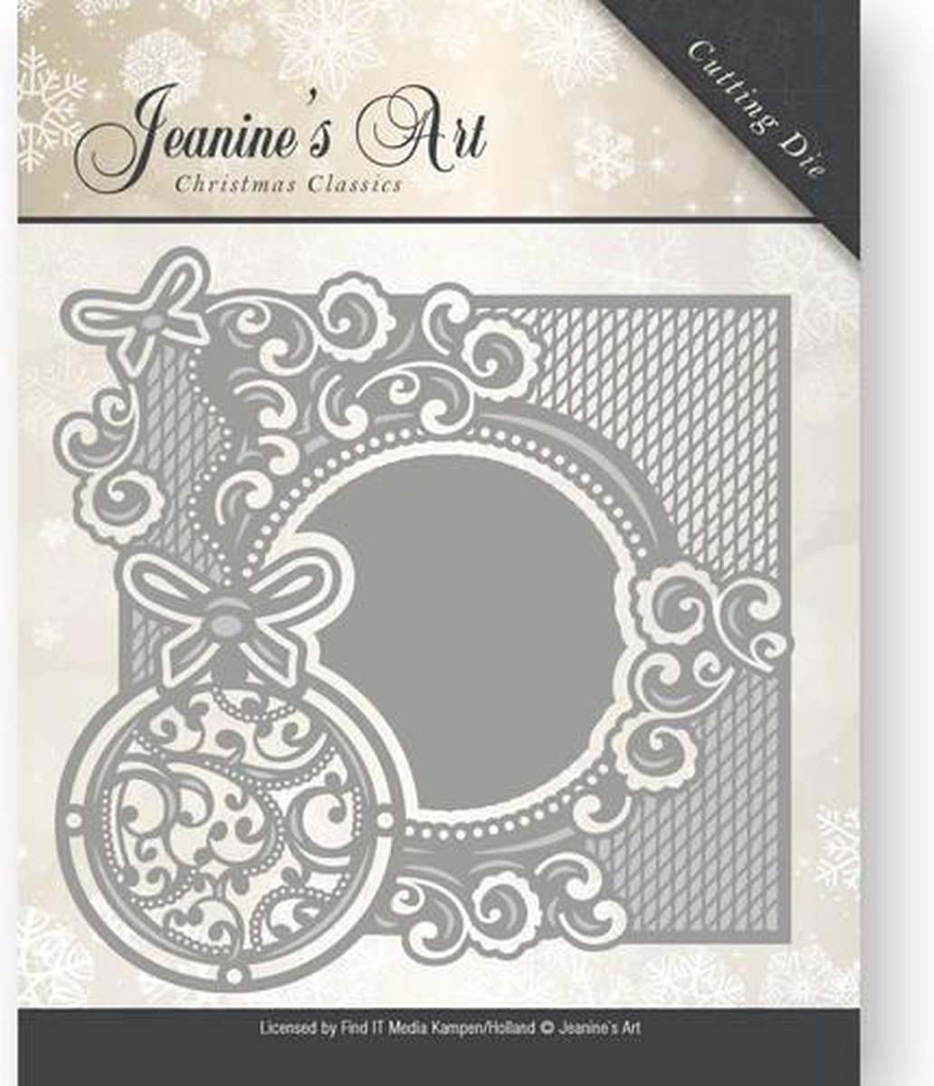 Mal - Jeanines Art - Kerst Classics - Versiersel Omlijsting